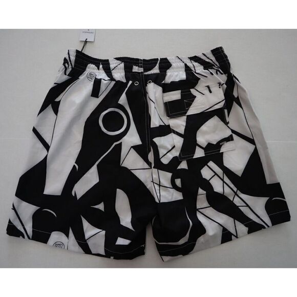 Swimnista x James Peter Henry Men's Sz L Placcment Print Mid-Length Boardshorts - Picture 2 of 10